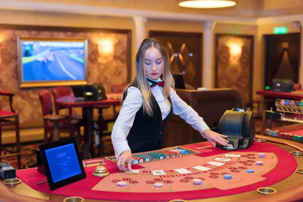 live dealer at online casino