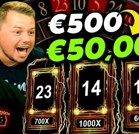 A crazy run in Lightning Roulette turned 500 euros into almost 50,000